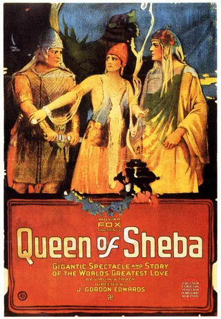 Постер Царица Савская (1921)