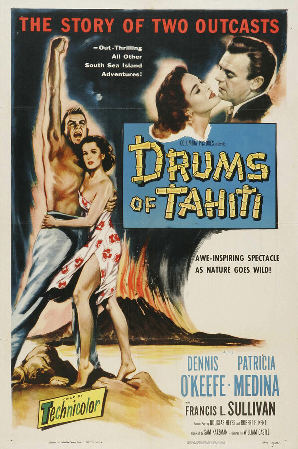 Постер фильма Drums of Tahiti