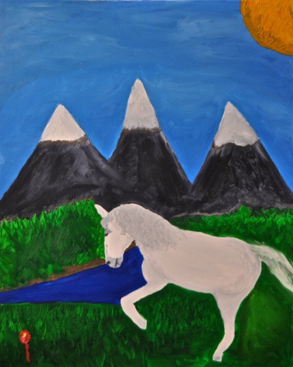 Постер фильма White Horse