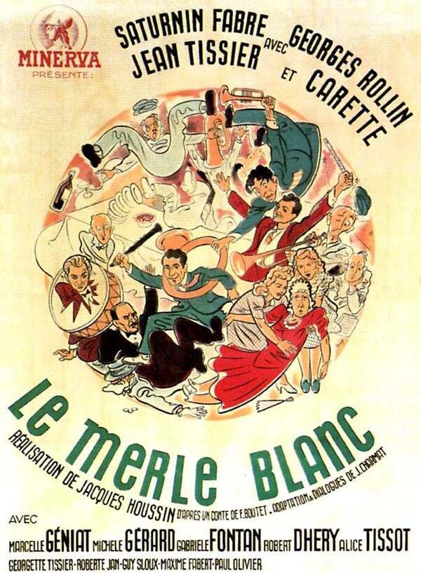 Постер фильма Le merle blanc