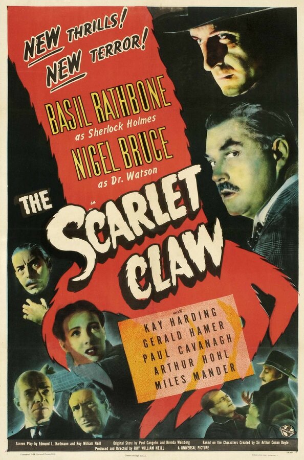 Постер фильма Шерлок Холмс: Багровый коготь