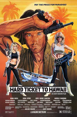 Постер Заваруха на Гавайях (1987)
