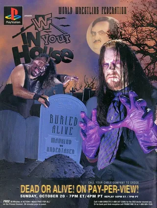 Постер WWF В твоем доме 11: Похороненный заживо (1996)
