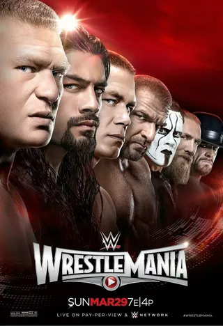 Постер WWE РестлМания 31 (2015)