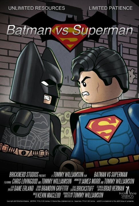 Постер фильма Lego Batman vs. Superman