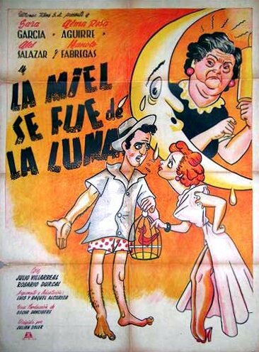 Постер фильма La miel se fue de la luna