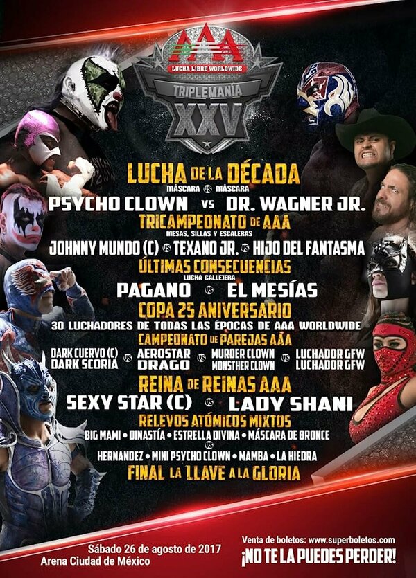 Постер фильма Triplemania XXV