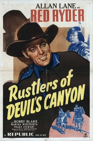 Постер Rustlers of Devil's Canyon (1947)