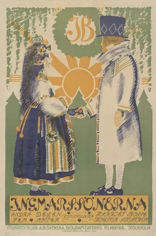 Постер Сыновья Ингмара (1918)