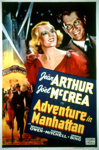 Постер Приключение на Манхэттэне (1936)