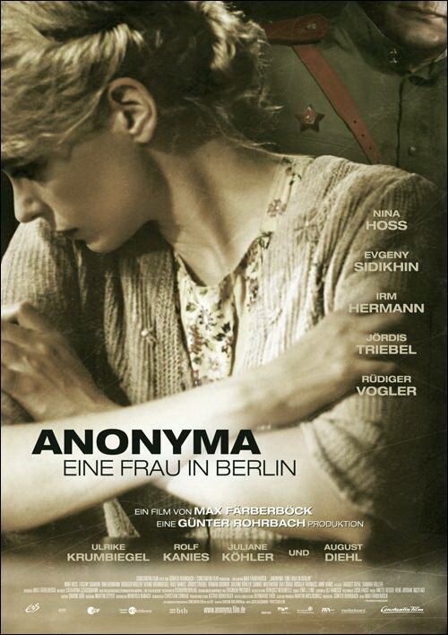 Постер фильма Аноним: Женщина из Берлина