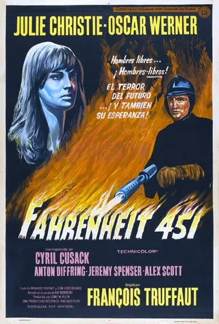 Постер 451º по Фаренгейту (1966)