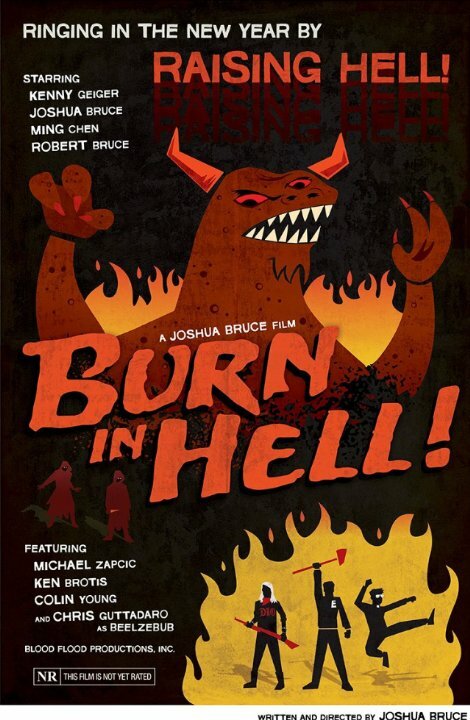 Постер фильма Burn in Hell