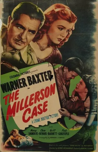 Постер The Millerson Case (1947)