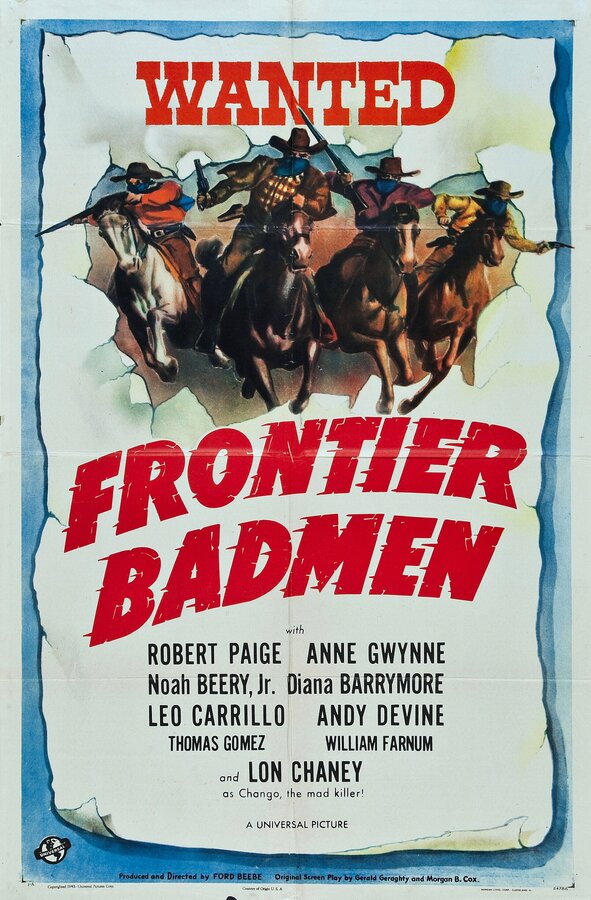 Постер фильма Frontier Badmen