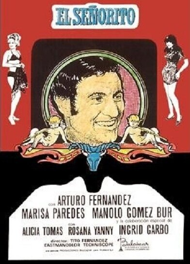 Постер фильма El señorito y las seductoras