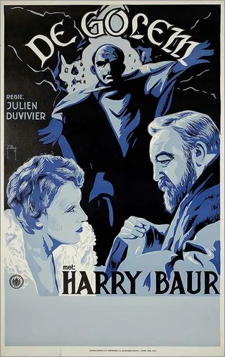 Постер Голем (1936)