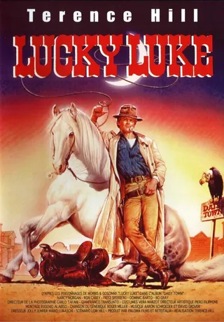 Постер Счастливчик Люк (1991)