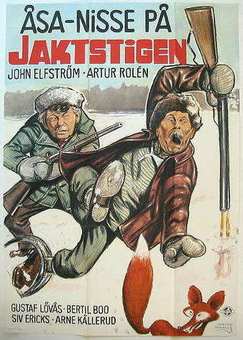 Постер фильма Åsa-Nisse på jaktstigen
