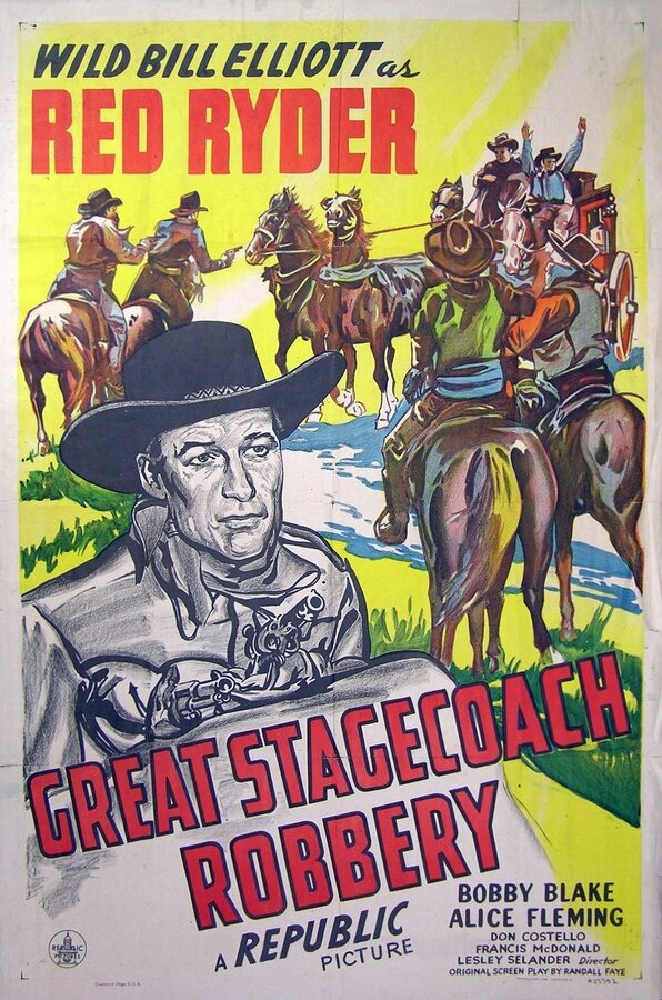 Постер фильма The Great Stagecoach Robbery
