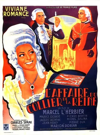 Постер Дело об ожерелье королевы (1946)