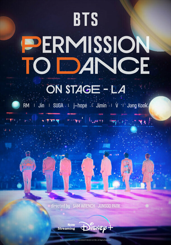 Постер фильма BTS Permission To Dance: On Stage — LA