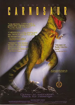 Постер Эксперимент «Карнозавр» (1993)
