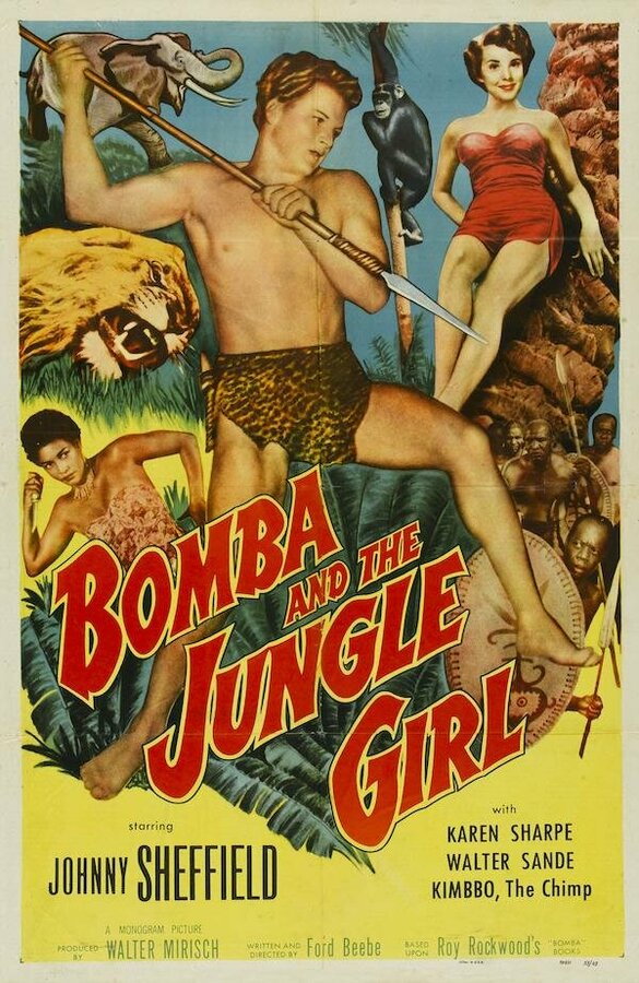 Постер фильма Bomba and the Jungle Girl