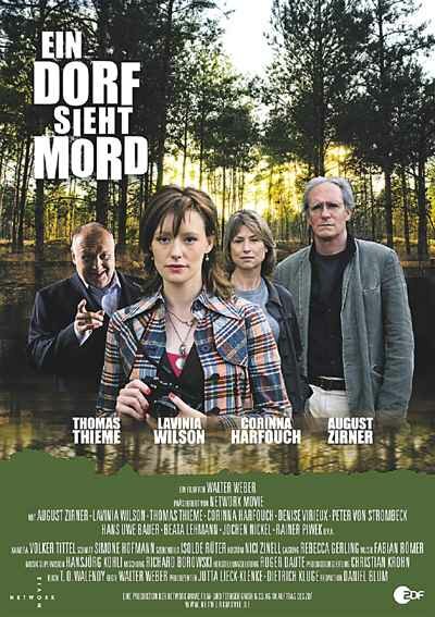 Постер фильма Ein Dorf sieht Mord