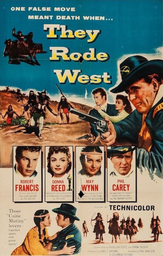 Постер фильма They Rode West