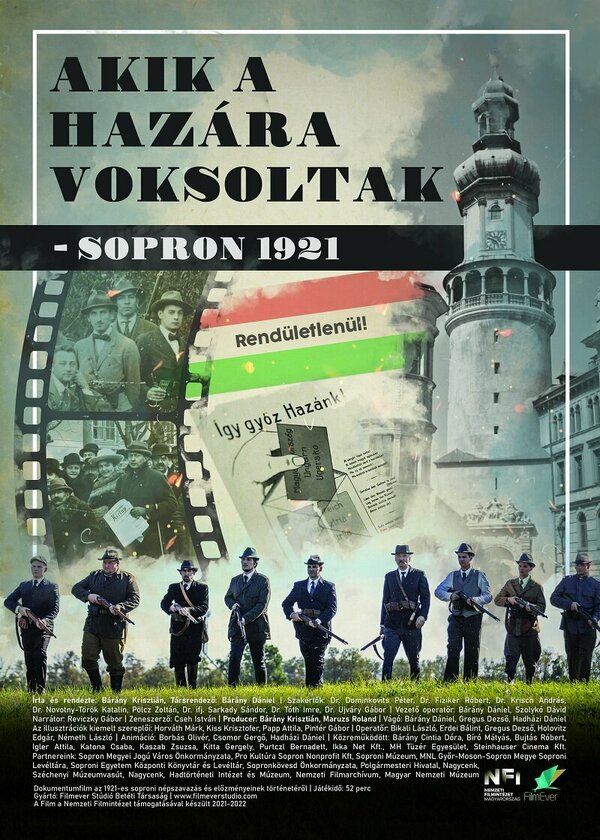 Постер фильма Akik a hazára voksoltak - Sopron 1921