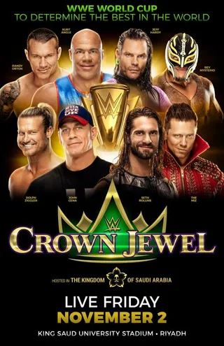 Постер WWE Crown Jewel (2018)