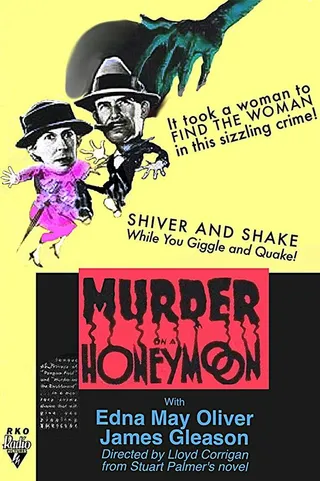 Постер Убийство в медовый месяц (1935)