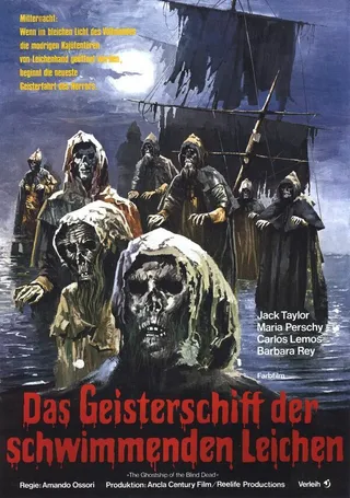 Постер Слепые мертвецы 3: Корабль слепых мертвецов (1974)