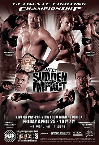Постер UFC 42: Sudden Impact (2003) Постер UFC 42: Sudden Impact (2003)