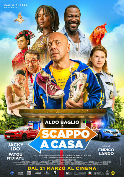 Постер фильма Scappo a casa