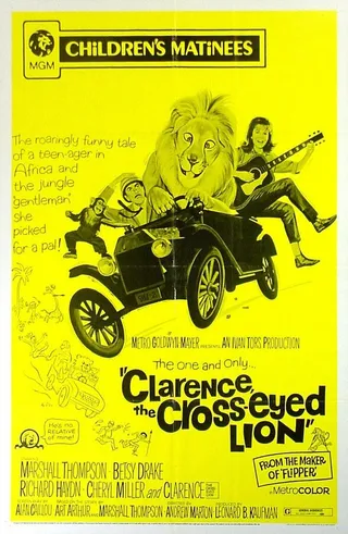 Постер Кларенс, косоглазый лев (1965)