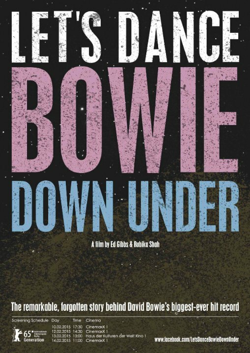 Постер фильма Let's Dance: Bowie Down Under