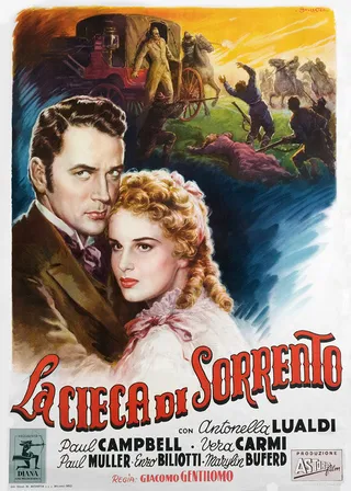 Постер Слепая из Сорренто (1953)