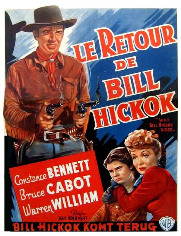 Постер фильма Wild Bill Hickok Rides
