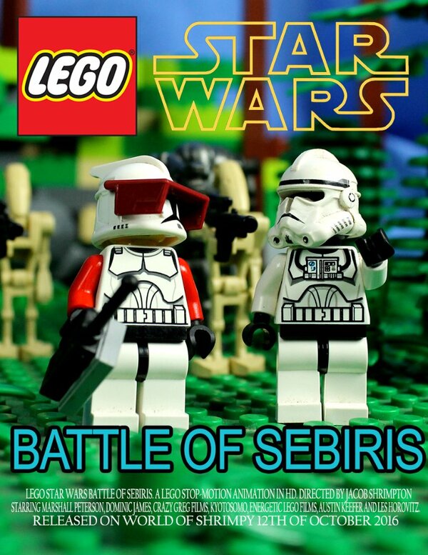 Постер фильма Lego Star Wars: Battle of Sebiris