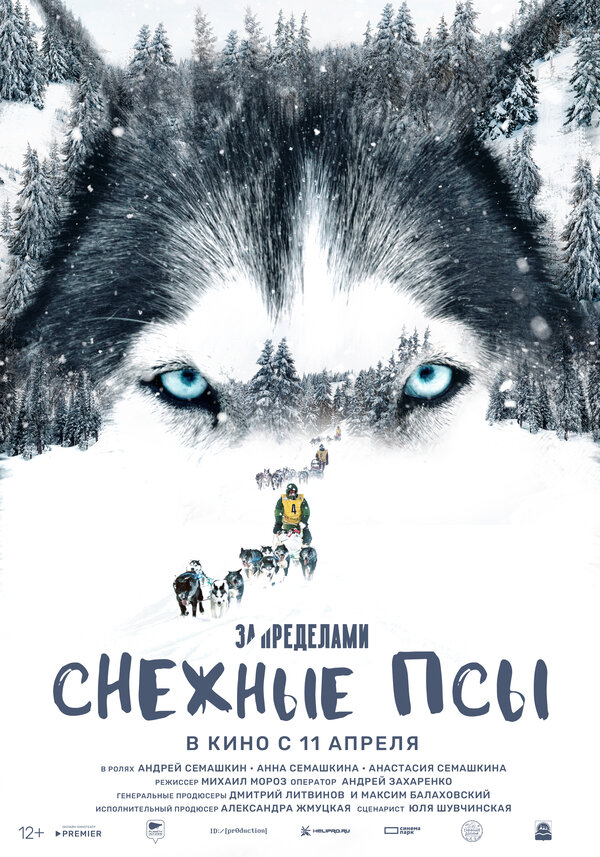 Постер фильма За пределами. Снежные псы