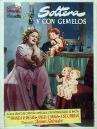 Soltera y con gemelos