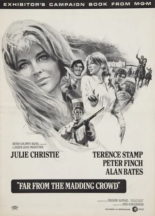 Постер Вдали от безумной толпы (1967)
