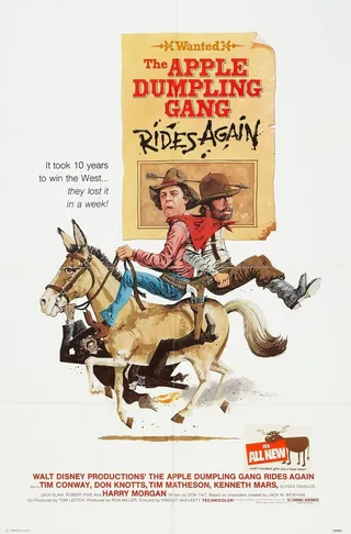 Постер The Apple Dumpling Gang Rides Again (1979)
