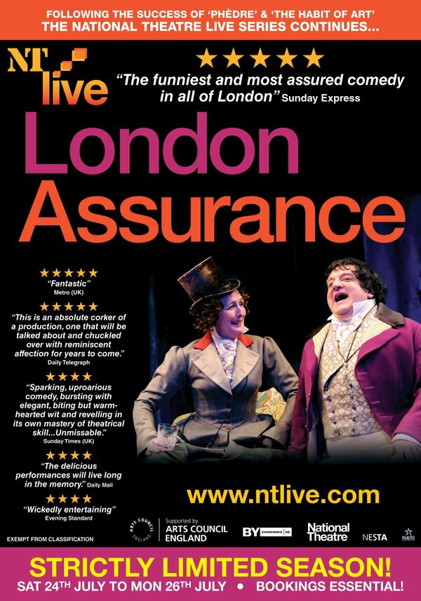 Постер фильма National Theatre Live: London Assurance