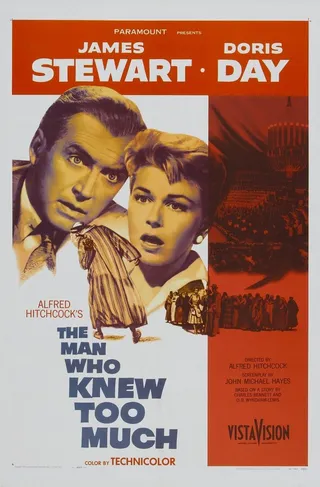 Постер Человек, который слишком много знал (1955)