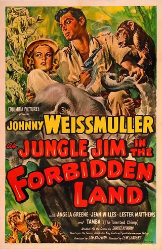 Постер Джим из джунглей в запретной земле (1952)