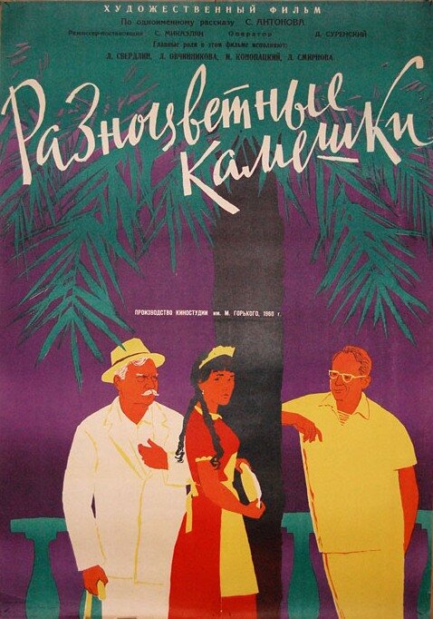 Постер фильма Разноцветные камешки