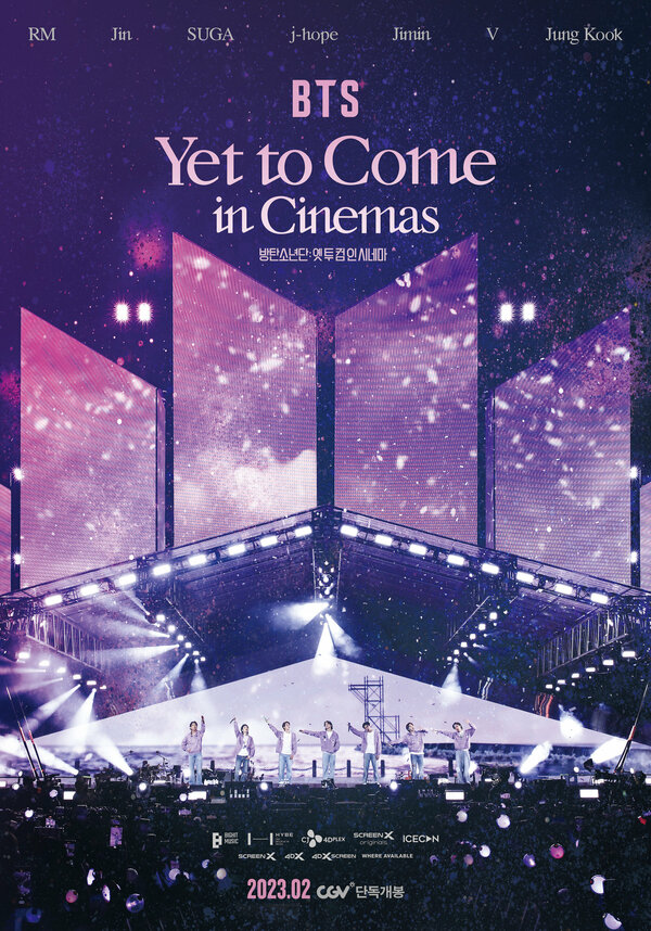 Постер фильма BTS: Yet To Come in Cinemas